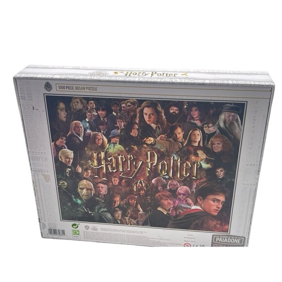 HARRY POTTER 1,000 PIECE WIZARDING WORLD ALL THE CHARACTERS PALADONE PUZZLE - Picture 1 of 13